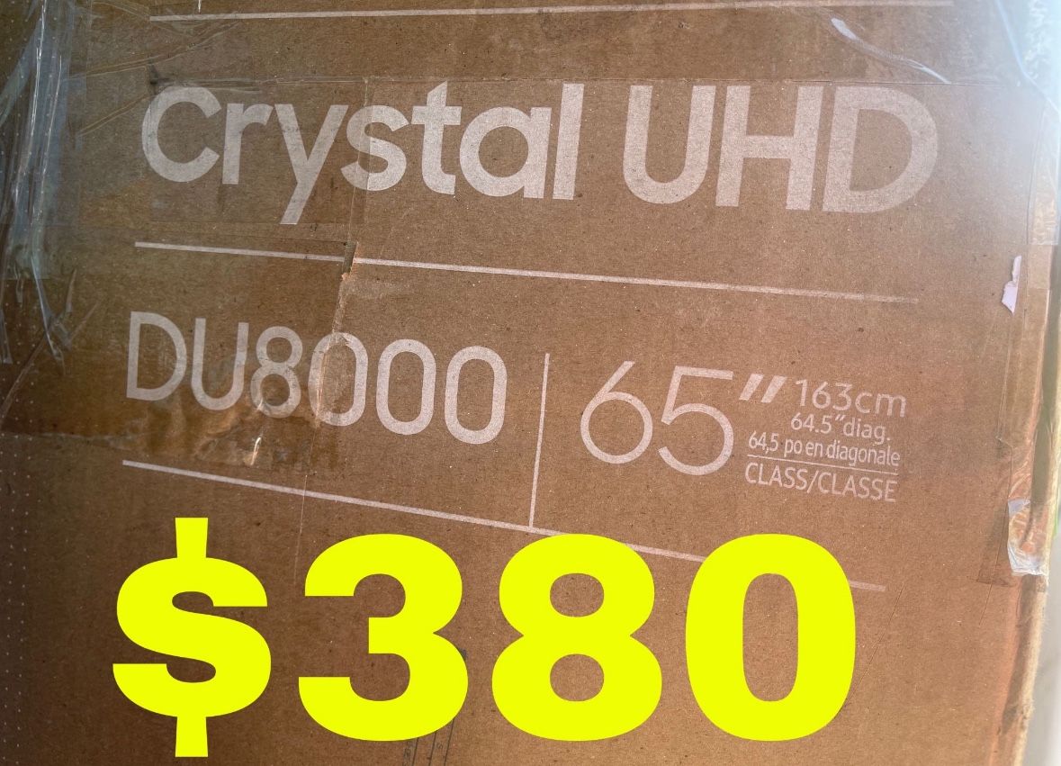 Samsung 65 LED LCD 4k TV