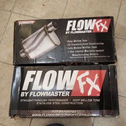 Flowmaster FX 71225 Exhaust. Two Mufflers 