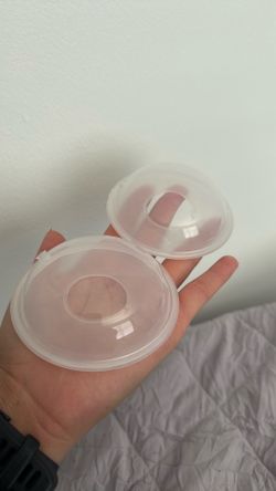 Breast milk collection cups