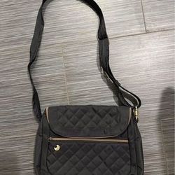 Travelon Black Shoulder Handbag Purse
