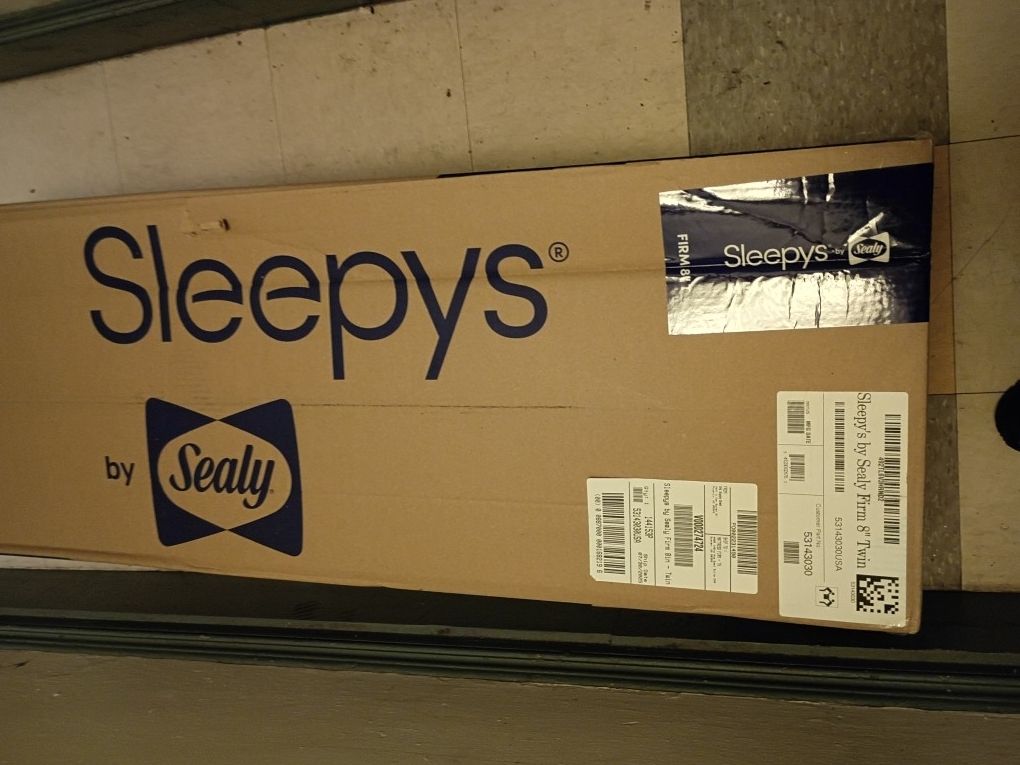 🛏️ Brand New Sleepys by Sealy Twin Mattress – Vacuum Sealed & Ready to Go!