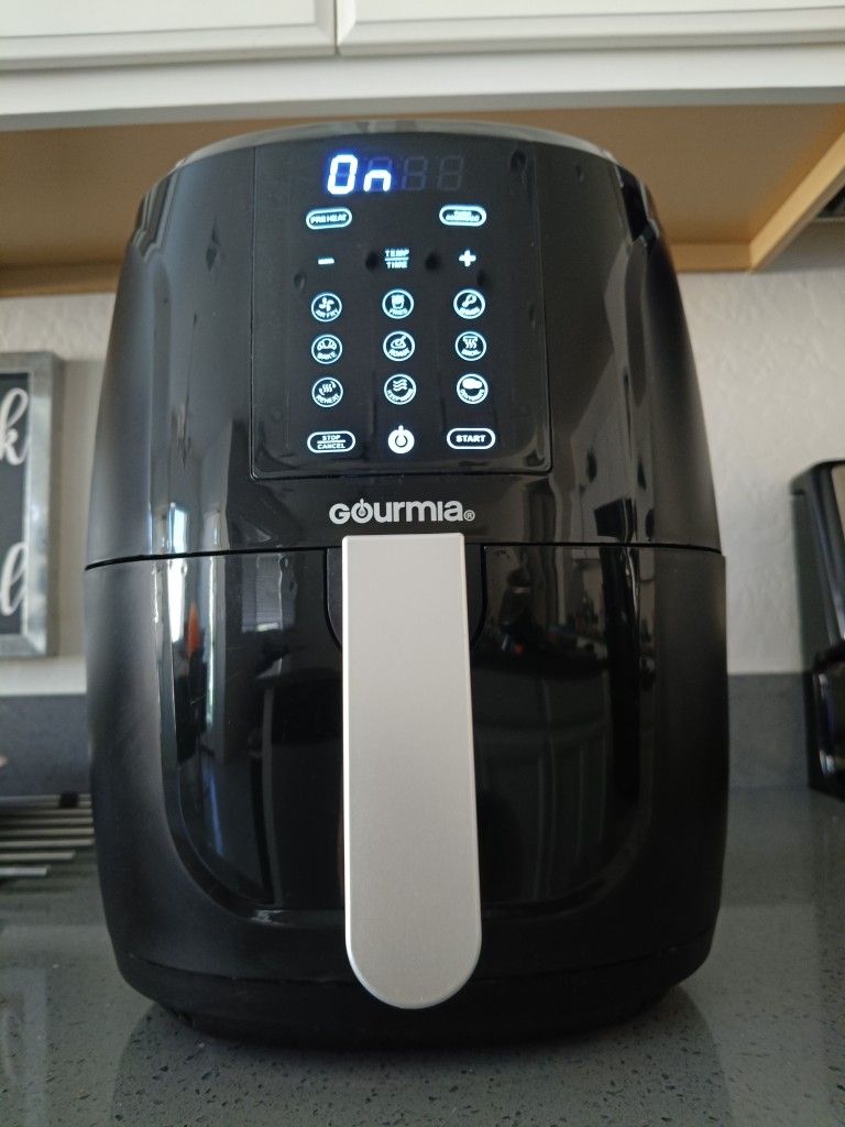 Gourmia Freidora de Aire de 5 Cuartos, Negra - Pantalla Digital Gourmia 5 Quart Air Fryer, Black - Digital Display