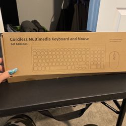 Wireless Keyboard And Mouse Set
