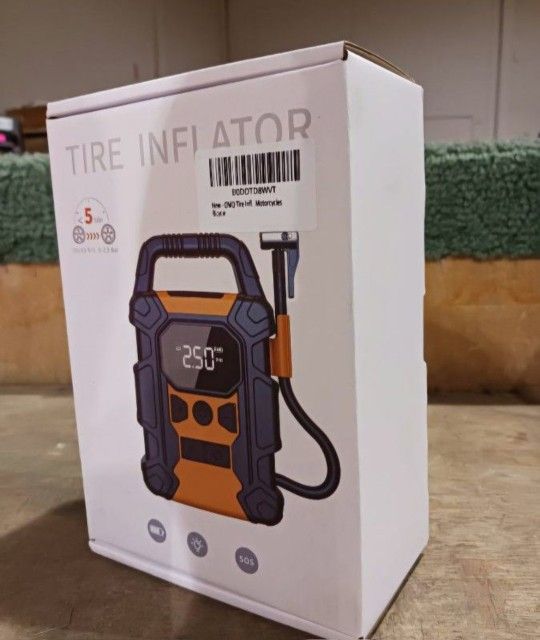 New♦️Cordless Inflator Portable Air Compressor / Power Bank In The Box Seal..