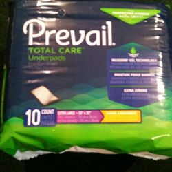 Prevail  Total Care.  10 Pcs