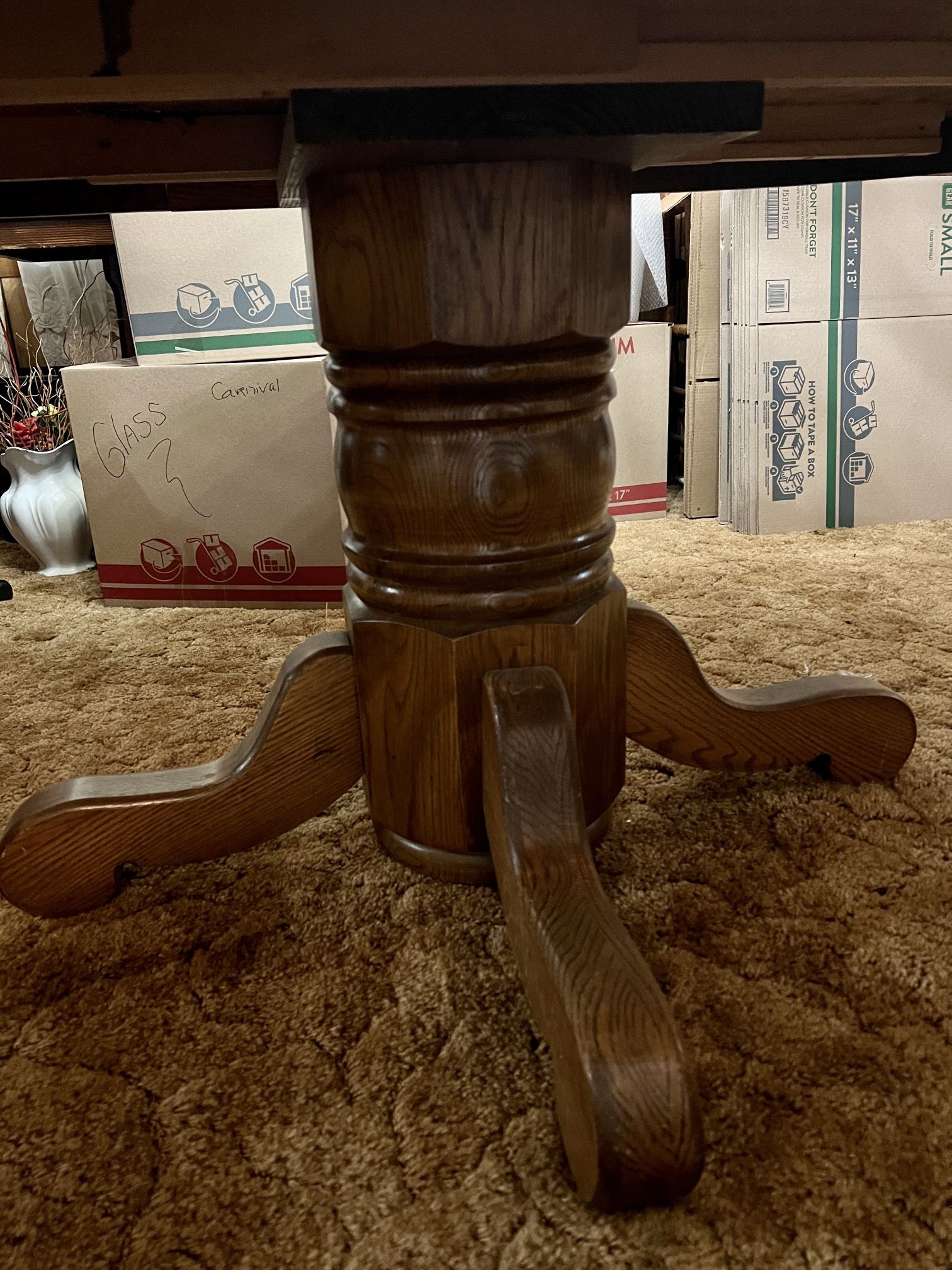 Dining Room Table, 6 Chairs And China Cabinet