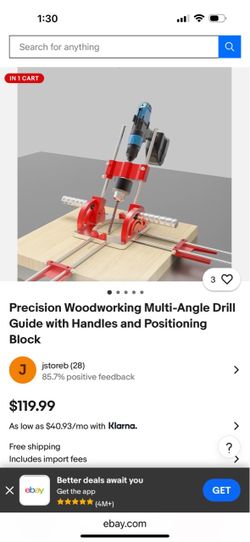 Precision Multi-Angle Drill Guide with Positioning Block