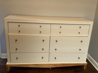 White dresser