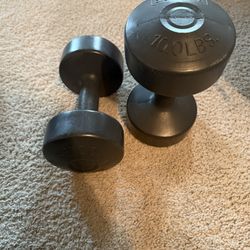 10 Pound Dumbbells 