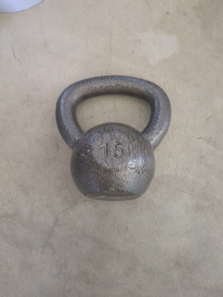 15 Pound Kettlebell