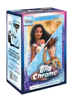 2026 Topps Chrome Disney BLASTER Box Sealed 🌺PREORDER🤠