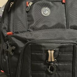 Black backpack 