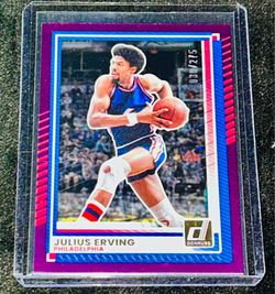 Julius Erving Purple Cosmos Parallel /275