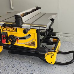 15 Amp Corded 10 in. Job Site Table Saw with Rolling Stand