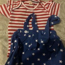 4th Of July Baby Outfit