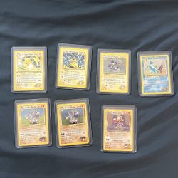 Vintage Pokemon Cards - Expedition, Gym Challenge, Ruby/sapphire, Etc