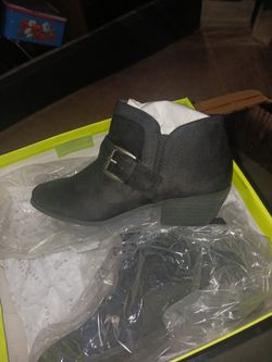 Brand New Black Boots Size 7