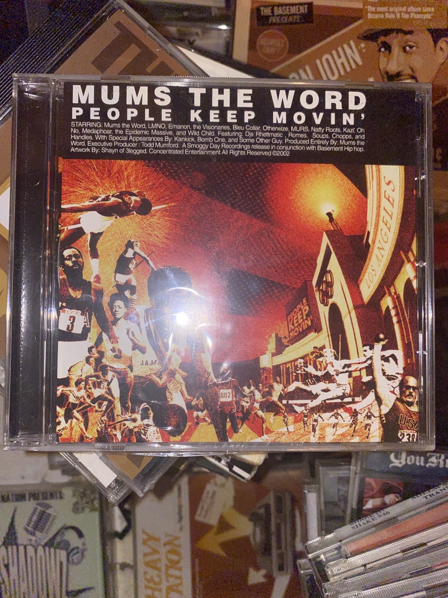 Mums The Word PEOPLE KEEP MOVIN CD NEW SEALED This CD by Mums The Word titled PEOPLE KEEP MOVIN is a must-have for fans of underground/alternative,