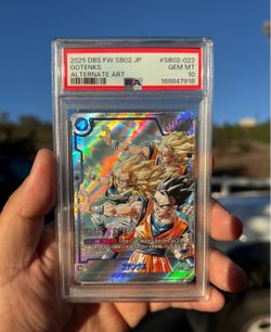Gotenks ALTERNATE ART SB02-022 PSA 10