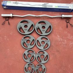 Olympic 2 Inch Barbell 25x2 10x2 5x2 2.5x2