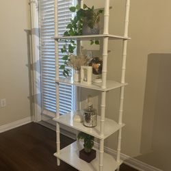 White Bookshelf 