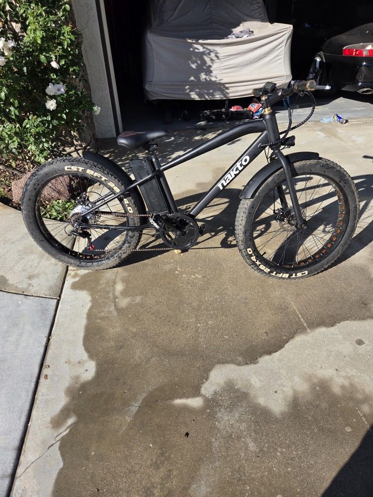 Nakto Fat Tire Electric Bike