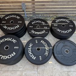 💪 ROGUE & X Training Bumper Plates – Pairs & Singles – Excellent Condition! 💪