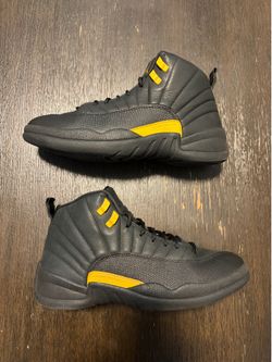 Jordan 12 black taxi