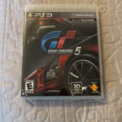 PS3 Gran Turismo 5 Racing Game
