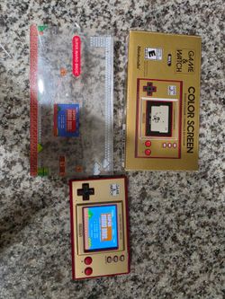 Nintendo game and watch