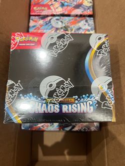 Pokemon Chaos Rising booster box