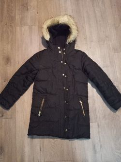 Old Navy warm jacket with faux fur hat