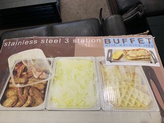 Warmer and buffet tray