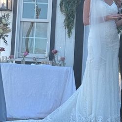 Elegant Lace Wedding Dress 