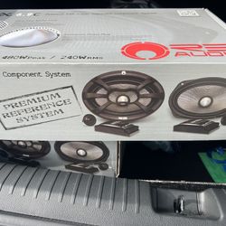 XXX6.9C - RE Audio 6" x 9" 240W RMS 2-Way XXX Series Component Speakers System