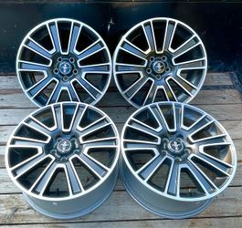 Mustang Wheels 19" x 8.5", 5 Lug, 4.5" Bolt Pattern