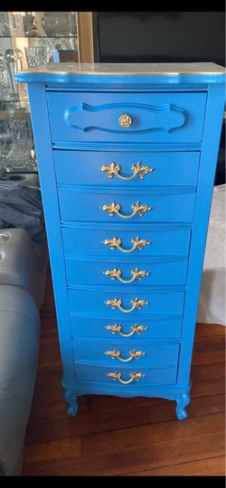 French Provincial Tall Dresser Lingerie Chest