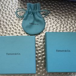 Tiffany & Co Empty Boxes And Pouch 