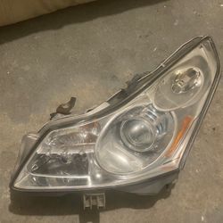 G37 Headlight Driver Side 