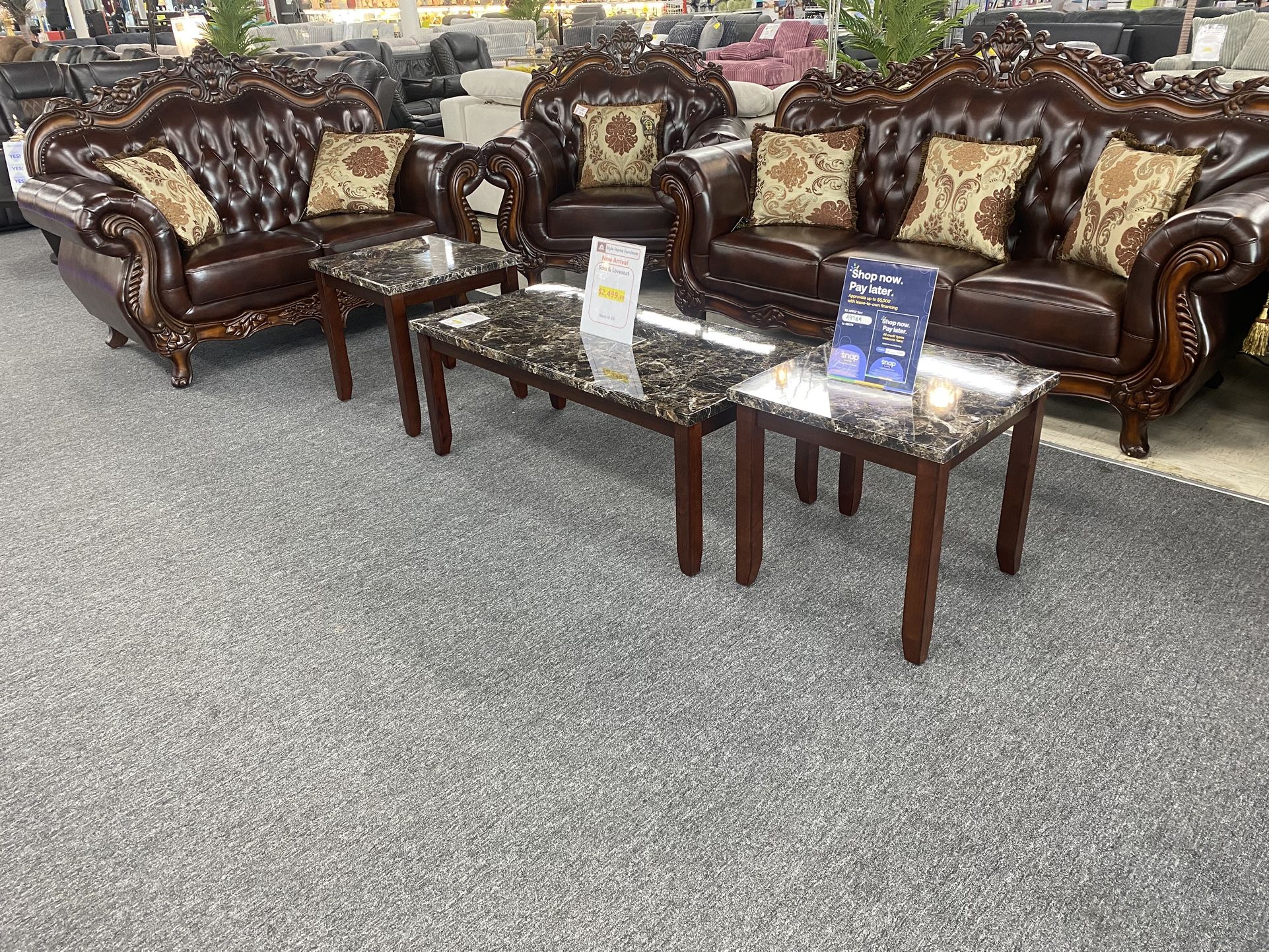 Sofa And Love Seat $2,4999