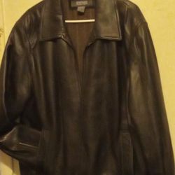 Kenneth Kole Leather Jacket