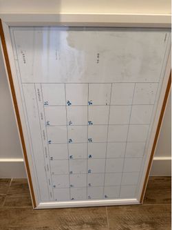 Magnetic WhiteBoard Calendar