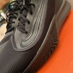 Nike Precision VII Black Anthracite Basketball Shoe Size 14