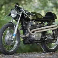 1973 Honda Cb350 Cafe Racer Clleeean
