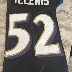 Triple Stitch Ray Lewis Jersey 