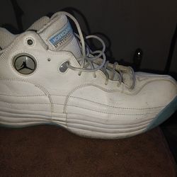 White And Light Blue Nike Shoes 