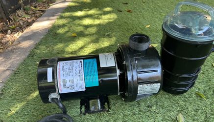 DYnamo 120 volt  1.o HP spa/ pool pump 