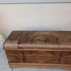 Vintage  Canadian Cedar Storage Trunk Chest