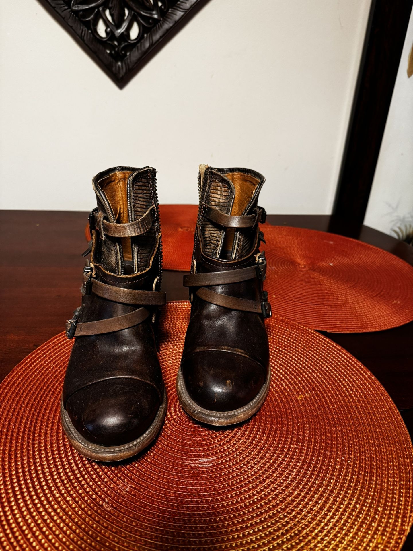 Free Bird Brand Leather Boots. Sz 7