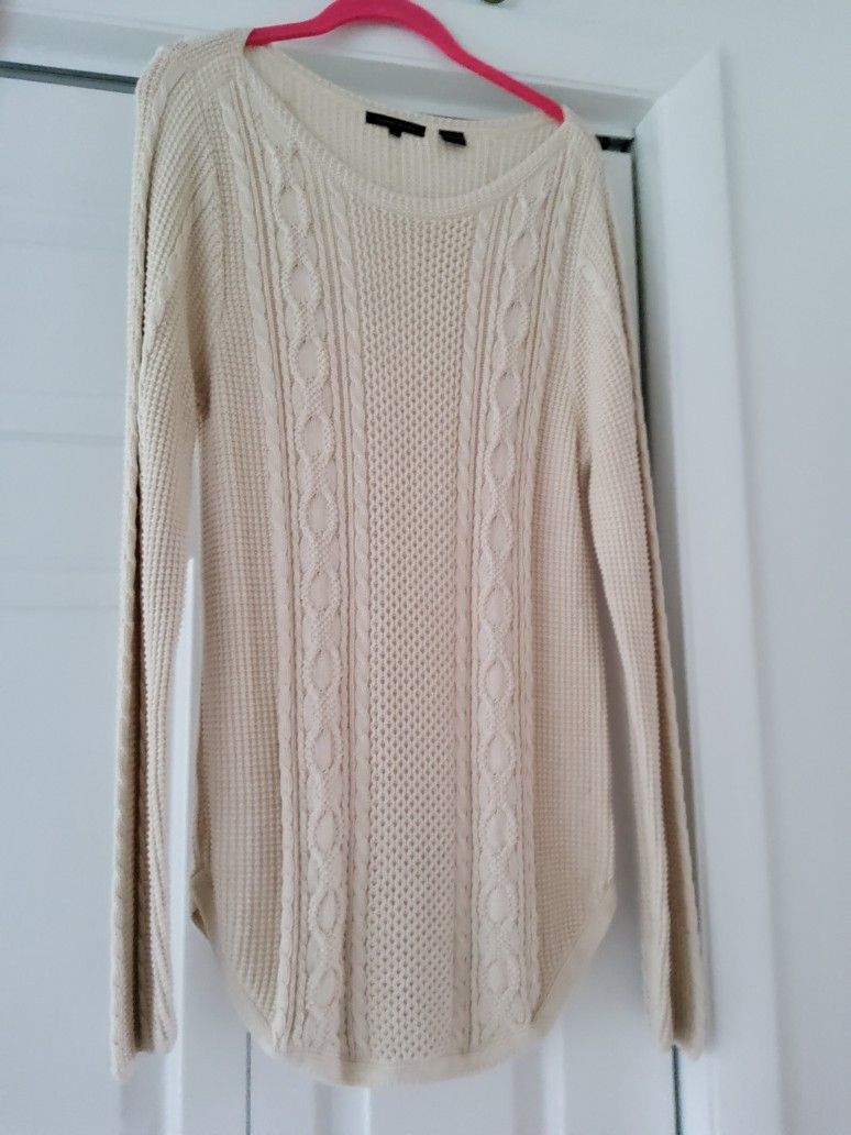 Jeanne Pierre Tunic Sweater/size Large